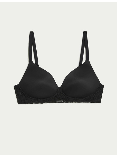 Marks & Spencer Čierna dámska podprsenka s kosticami Marks & Spencer