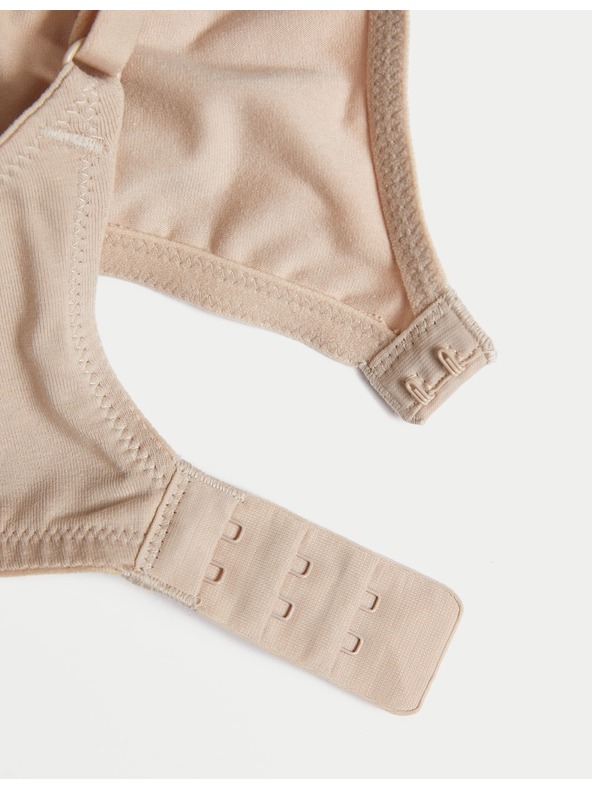 Marks & Spencer Súprava troch dámskych podprseniek s kosticami v béžovej, bielej a čiernej farbe Marks & Spencer