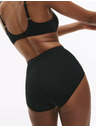Marks & Spencer Ľahko sťahovacie nohavičky s vysokým pásom bez viditeľného lemu, 2 ks v balení Marks & Spencer čierne