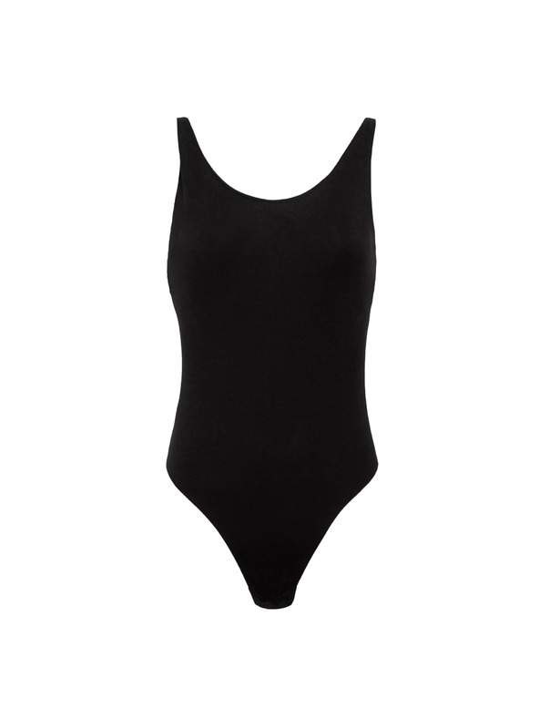 Marks & Spencer Čierne dámske sťahovacie body Marks & Spencer Secret Support™ s čipkou