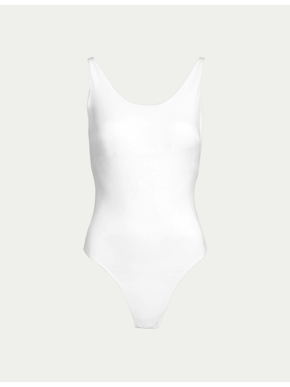 Marks & Spencer Biele dámske čipkované sťahovacie body Marks & Spencer Secret Support™