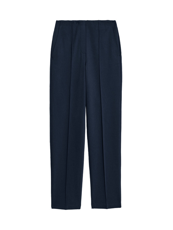 Marks & Spencer Tmavomodré dámske nohavice Marks & Spencer