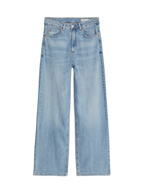 Marks & Spencer Svetlomodré dámske džínsy so širokým pásom Marks & Spencer