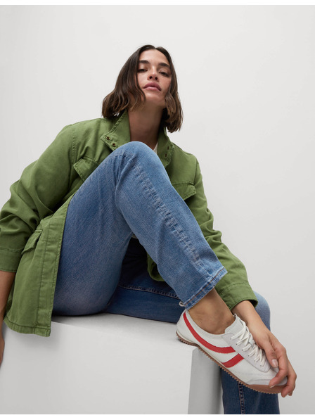 Marks & Spencer Modré dámske džínsy rovného strihu Marks & Spencer