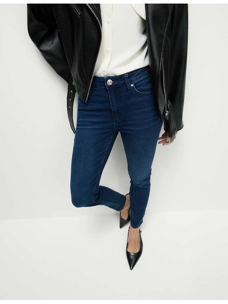 Marks & Spencer Modré úzke dámske džínsy Marks & Spencer