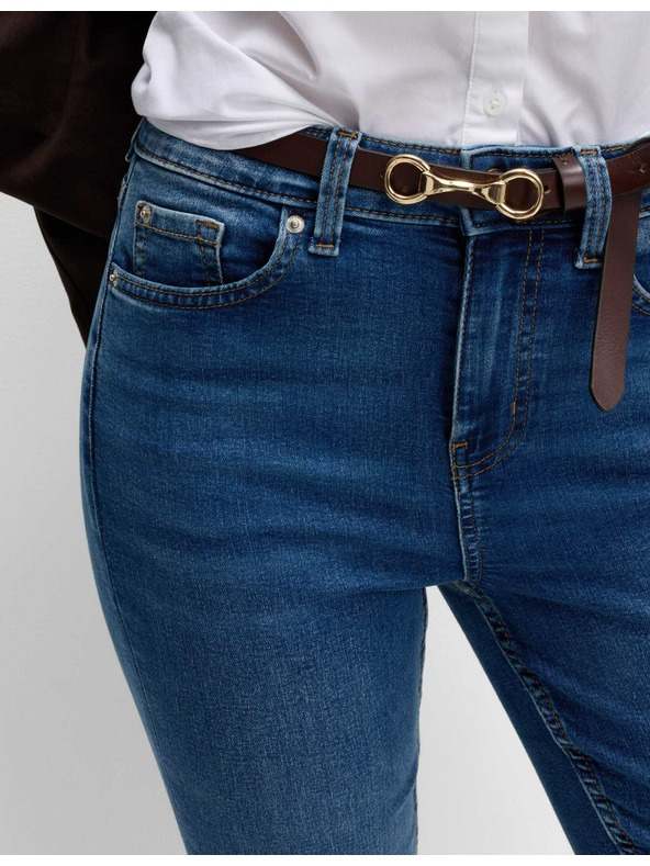 Marks & Spencer Dámske modré rozšírené džínsy Marks & Spencer