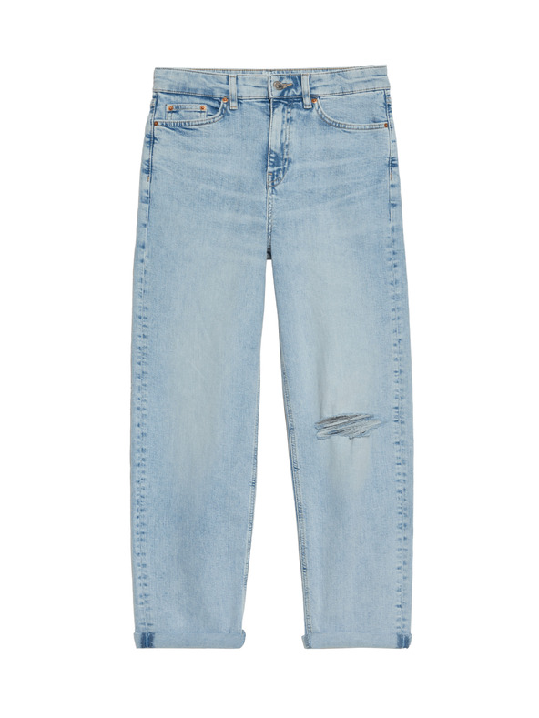 Marks & Spencer Džínsy po členky, strih Boyfriend Marks & Spencer