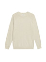 Marks & Spencer Sveter s výstrihom z čistej bavlny Marks & Spencer off-white