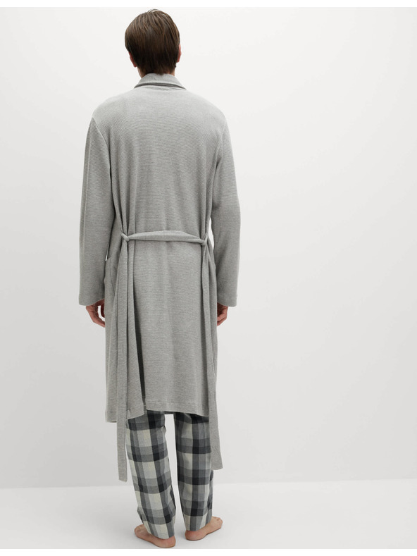 Marks & Spencer Šedý pánsky ľahký župan Marks & Spencer