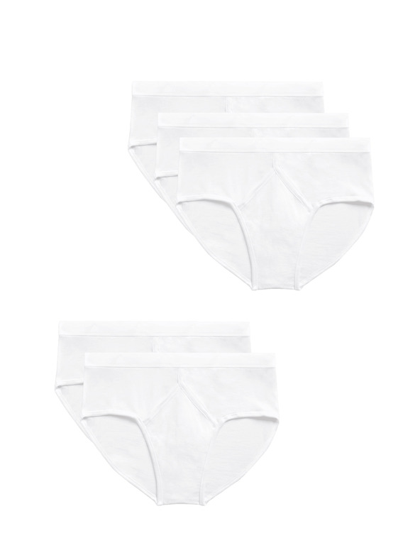 Marks & Spencer Súprava piatich pánskych slipov v bielej farbe Marks & Spencer