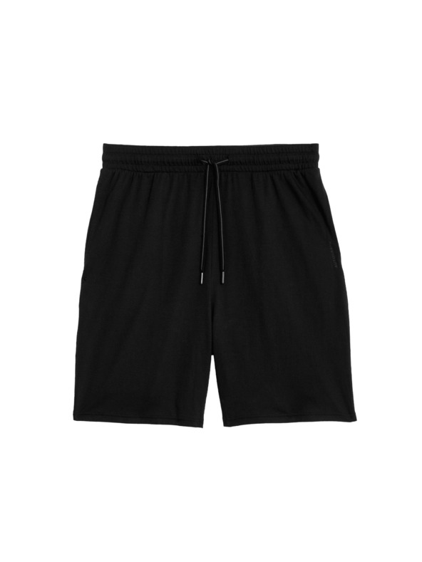 Marks & Spencer Pánske čierne pyžamové šortky Marks & Spencer Supima®