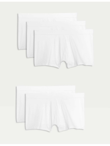 Marks & Spencer Súprava piatich pánskych boxeriek v bielej farbe Marks & Spencer