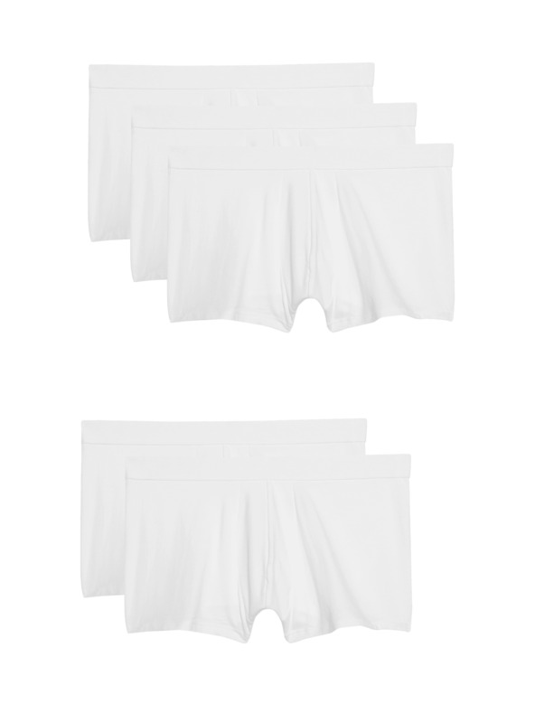 Marks & Spencer Súprava piatich pánskych boxeriek v bielej farbe Marks & Spencer
