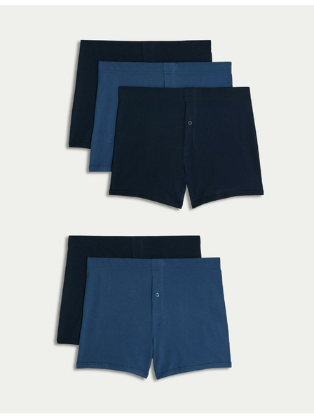 Marks & Spencer Bavlnené šortky Essential, 5 ks Marks & Spencer