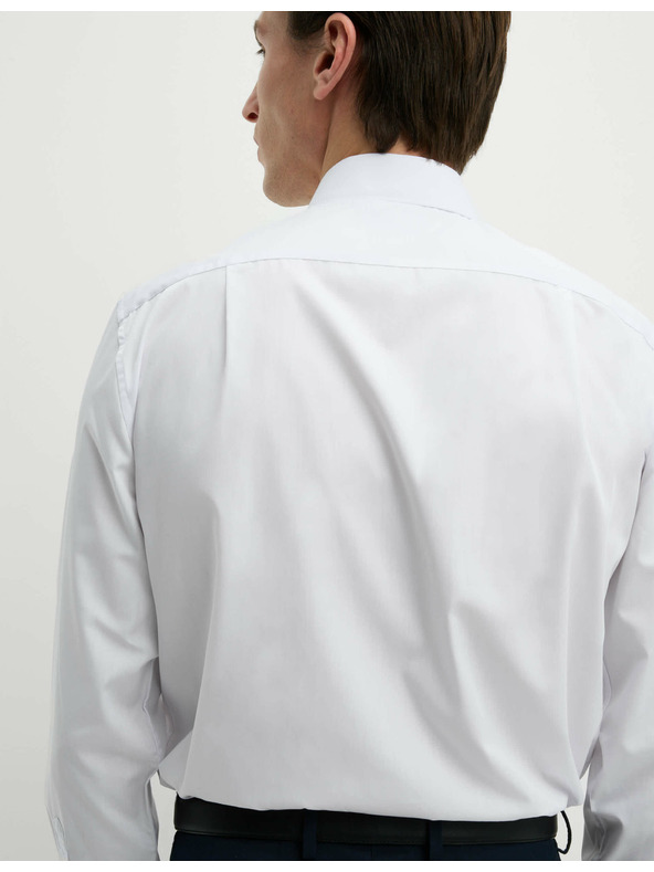 Marks & Spencer Košeľa regular fit, ľahko žehlená Marks & Spencer biela