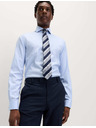 Marks & Spencer Košeľa slim fit z luxusnej bavlny s dvojitou manžetou Marks & Spencer modrá