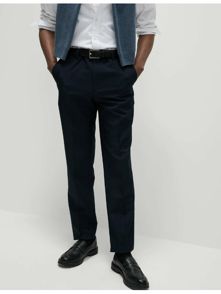 Marks & Spencer Pančuchové nohavice slim fit Marks & Spencer námornícka modrá