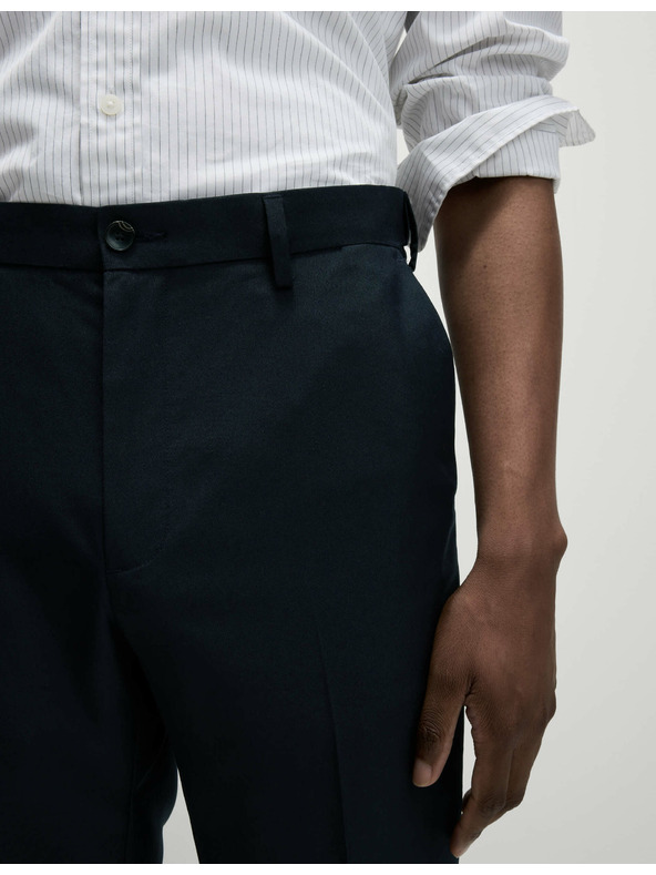 Marks & Spencer Pančuchové nohavice slim fit Marks & Spencer námornícka modrá