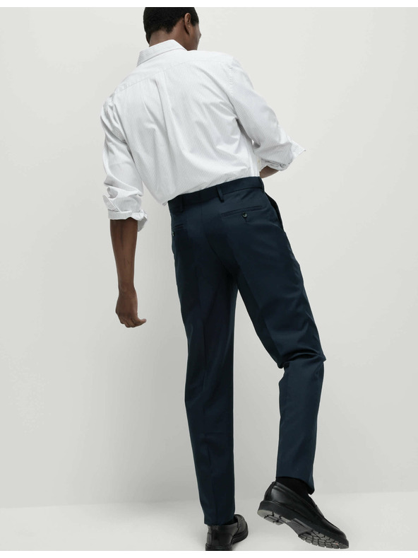 Marks & Spencer Pančuchové nohavice slim fit Marks & Spencer námornícka modrá