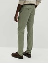 Marks & Spencer Elastické chino nohavice slim fit Marks & Spencer zelená