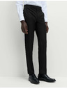 Marks & Spencer Čierne pánske spoločenské nohavice Marks & Spencer