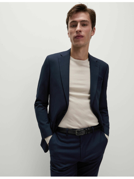 Marks & Spencer Tmavomodré pánske sako Marks & Spencer