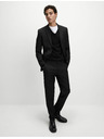 Marks & Spencer Čierne pánske elastické sako Marks & Spencer