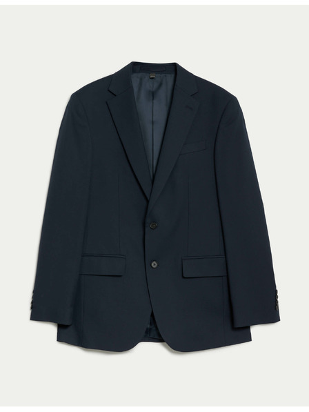 Marks & Spencer Tmavomodré pánske sako Marks & Spencer