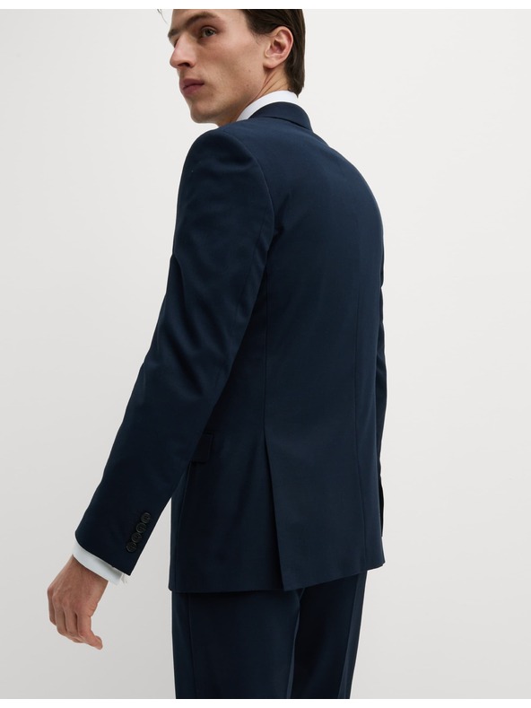 Marks & Spencer Tmavomodré pánske sako Marks & Spencer