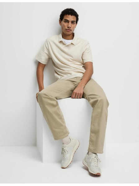 Marks & Spencer Béžové pánske džínsy Marks & Spencer