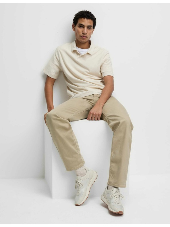 Marks & Spencer Béžové pánske džínsy Marks & Spencer