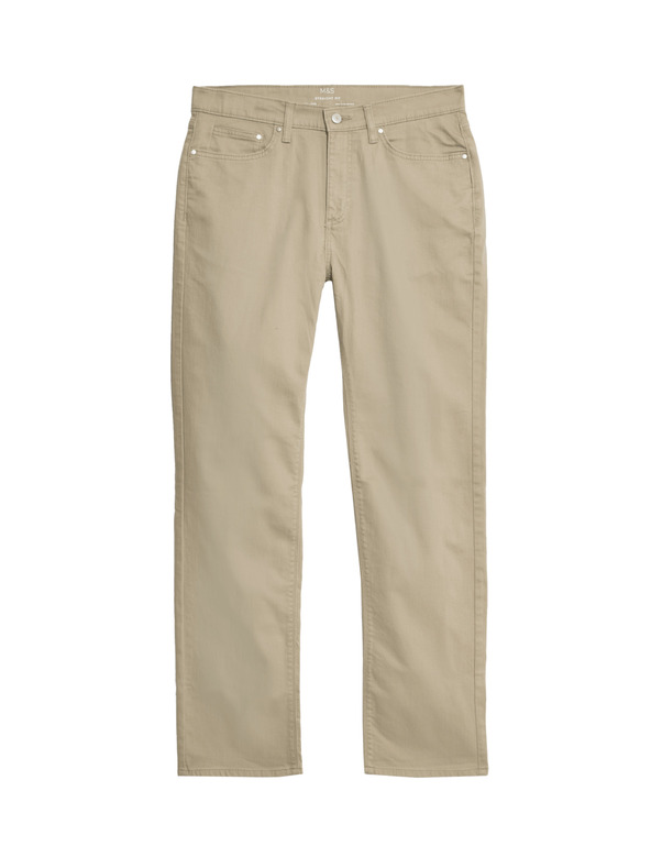 Marks & Spencer Béžové pánske džínsy Marks & Spencer
