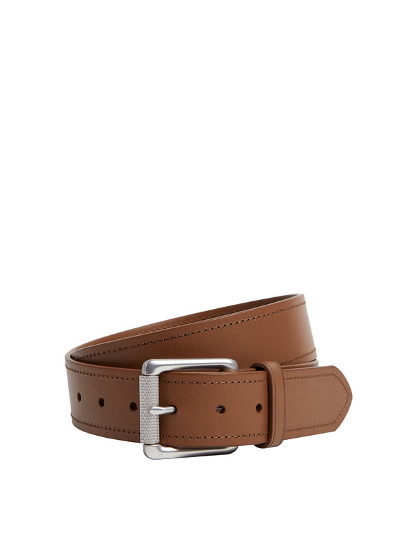 Marks & Spencer Kožený opasok s ozdobným prešívaním Marks & Spencer