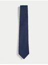 Marks & Spencer Tmavomodrá pánska kravata Marks & Spencer