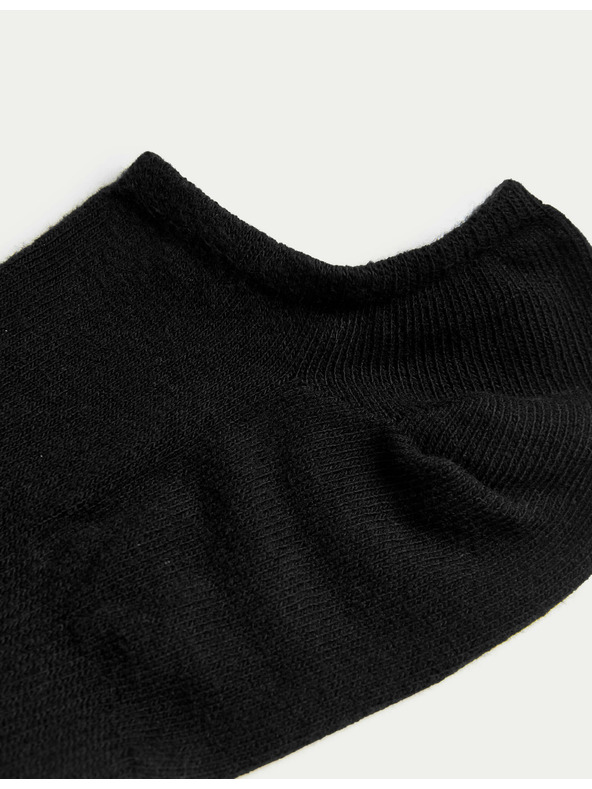 Marks & Spencer Súprava piatich párov dámskych ponožiek v čiernej farbe Marks & Spencer