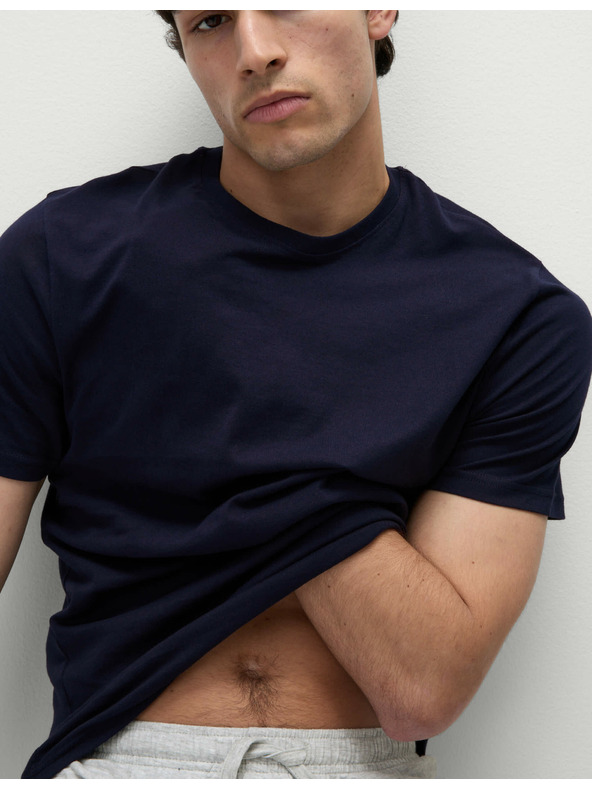 Marks & Spencer Súprava pánskych pyžám Marks & Spencer v sivom a modrom prevedení