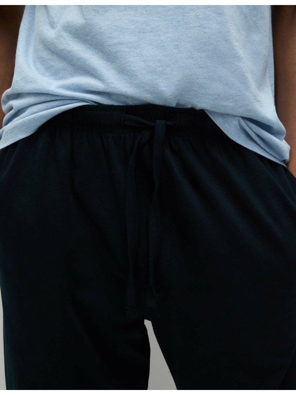 Marks & Spencer Modré pánske pyžamo Marks & Spencer