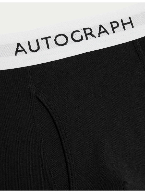 Marks & Spencer Šortky z bavlny Supima® a modalu, 5 ks Marks & Spencer čierne