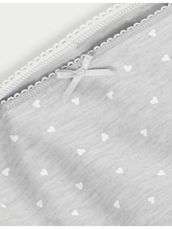 Marks & Spencer Marks & Spencer 1-dielna súprava bavlnených nohavičiek s vysokým srdcom (2-14 rokov)