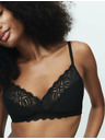 Marks & Spencer Podprsenka Amelia s čipkou, plné košíčky, s kosticami (A-E) Marks & Spencer čierna
