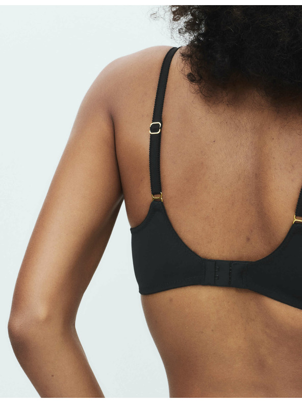 Marks & Spencer Podprsenka Amelia s čipkou, plné košíčky, s kosticami (A-E) Marks & Spencer čierna