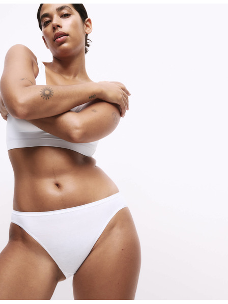 Marks & Spencer Biele dámske nohavice Marks & Spencer, sada piatich kusov