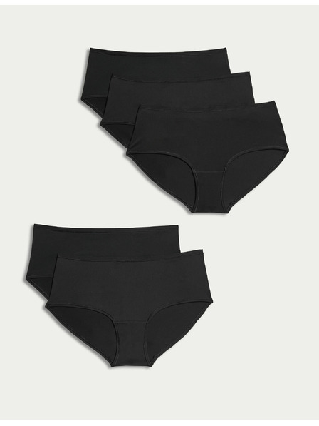 Marks & Spencer Súprava piatich dámskych nohavíc čiernej farby Marks & Spencer