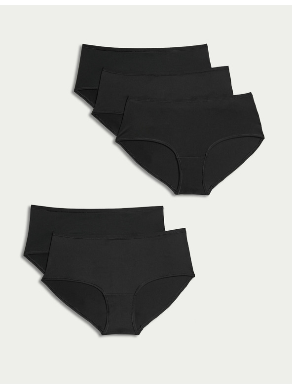 Marks & Spencer Súprava piatich dámskych nohavíc čiernej farby Marks & Spencer