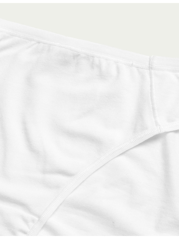 Marks & Spencer Biele dámske nohavice Marks & Spencer, sada piatich kusov