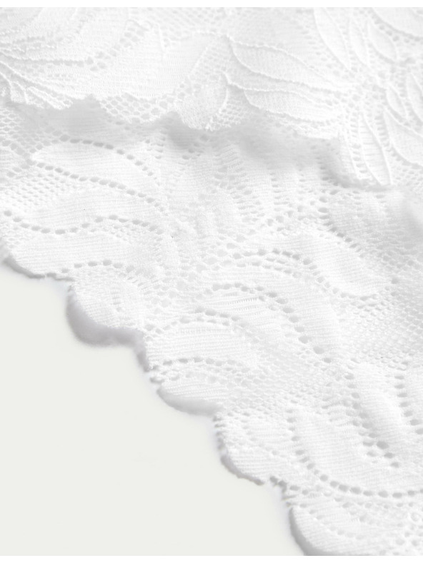 Marks & Spencer Súprava troch dámskych čipkovaných nohavičiek Marks & Spencer Flexifit™