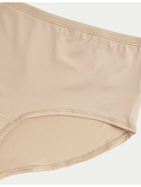 Marks & Spencer Dámska súprava piatich kusov nohavičiek Marks & Spencer v béžovej farbe