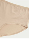 Marks & Spencer Dámska súprava piatich kusov nohavičiek Marks & Spencer v béžovej farbe