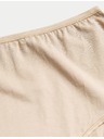 Marks & Spencer Dámska súprava piatich kusov nohavičiek Marks & Spencer v béžovej farbe