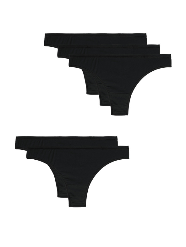 Marks & Spencer Súprava piatich dámskych nohavíc čiernej farby Marks & Spencer